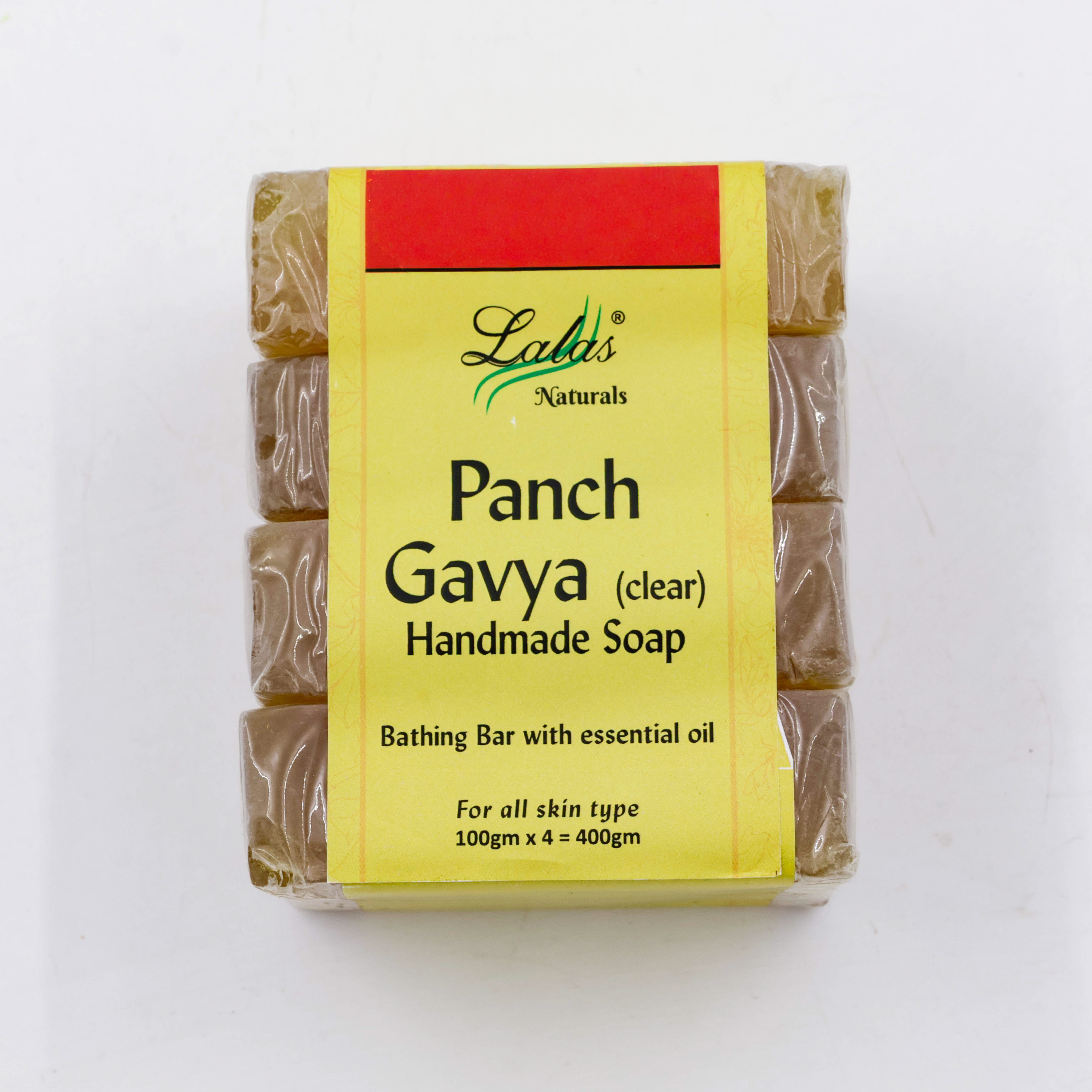 Lalas Soap Handmade Panch gavya 4PC 400 g